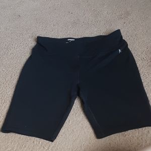 Fitted Athletic Biker Shorts